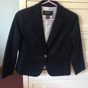 Ann Taylor navy blue blazer